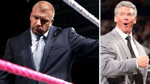 Triple H can't be happy