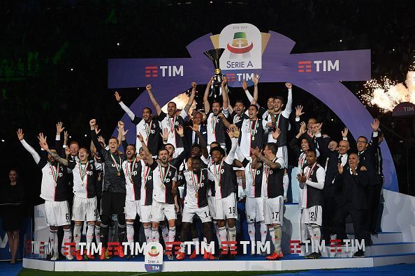 Juventus have already lifted the Scudetto