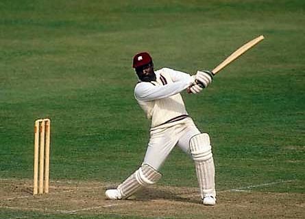 Vivian Richards in full flow.