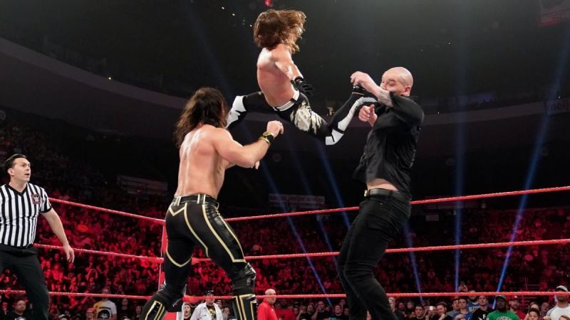 Styles hit Rollins during their match last week!