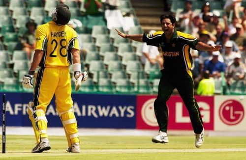 Wasim Akram of Pakistan