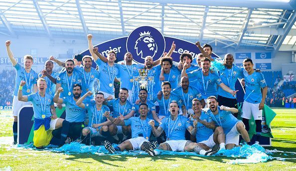 Manchester City won their 2nd consecutive Premier League title and 4th this decade