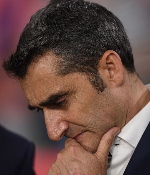 Valverde oversaw the club bootle the treble at the season&#039;s end