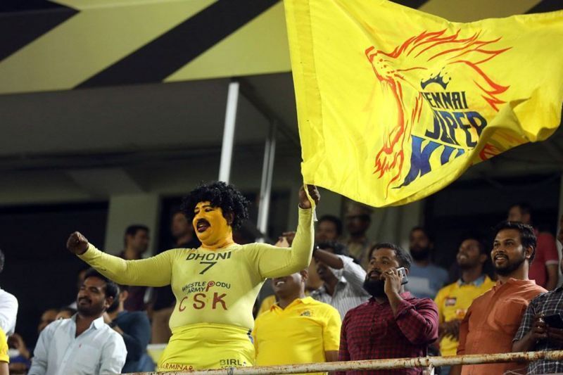The CSK fans had a heart break in the final.(Image courtesy : IPL T20.Com/BCCI)