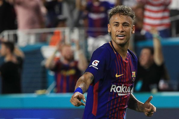 Neymar has been linked to Barca in recent times.