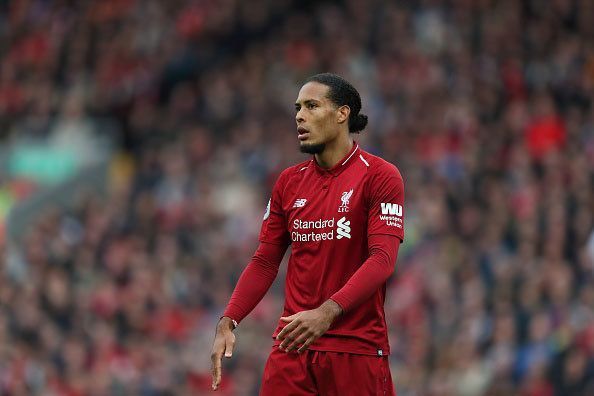 Van Dijk powereed the Reds to back-to-back Champions League finals