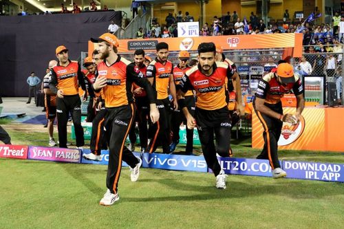 Sunrisers Hyderabad (Image courtesy - BCCI/iplt20.com)