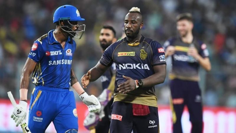 Hardik Pandya and Andre Russell, two of the most valuable players of IPL 2019 (Picture courtesy: IPLT20/BCCI)