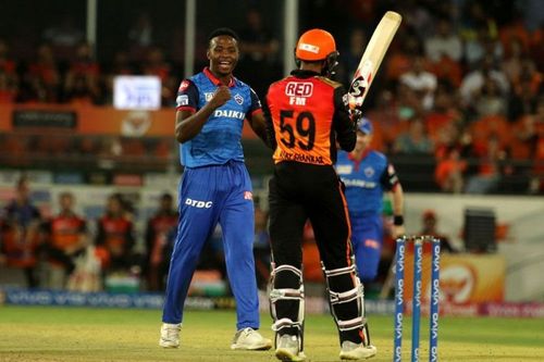 Kagiso Rabada, the Purple Cap holder (picture courtesy: BCCI/iplt20.com)