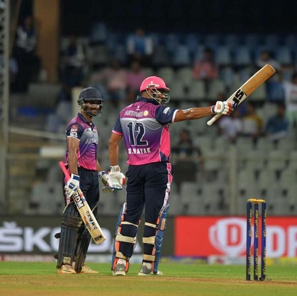 Sujit Nayak was in briliant touch in the T20 Mumbai League.
