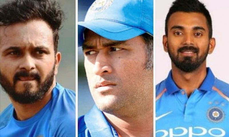 Kedar Jadav, Dhoni and Rahul