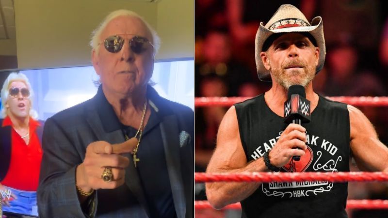 Shawn Michaels retired Ric Flair in 2008