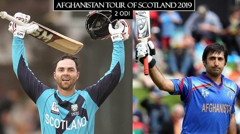 Scotland will host Afghanistan in a two-match ODI Series at the Grande Cricket Club in May 2019.
