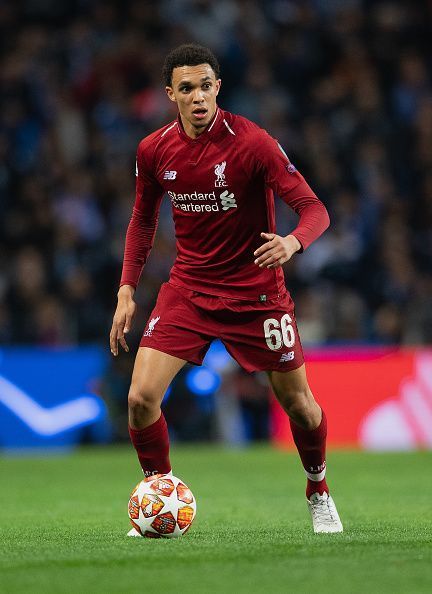 Liverpool right-back Trent Alexander-Arnold