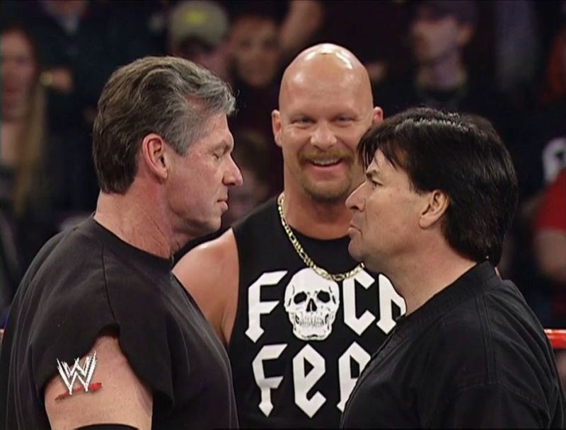 Austin, Vince, and Bischoff
