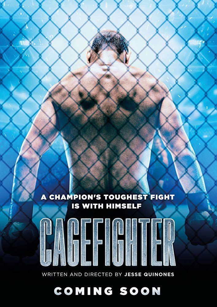 The poster for Cagefighter