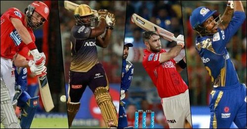 Imagine these 4 batsmen in a team's middle order (Image courtesy - IPLT20.com/BCCI)