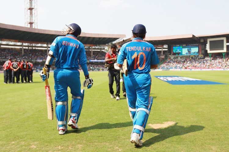 Sehwag And Sachin