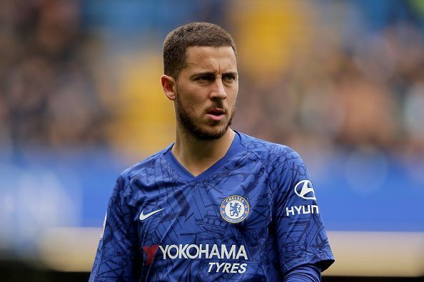 Chelsea&#039;s Eden Hazard has been heavily linked with Real Madrid
