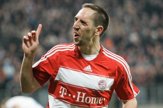 It did not take much tome for Ribery to become a club favourite The beginning of Robbery in 2009