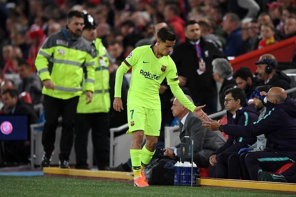 Coutinho flopped upon his Anfield return
