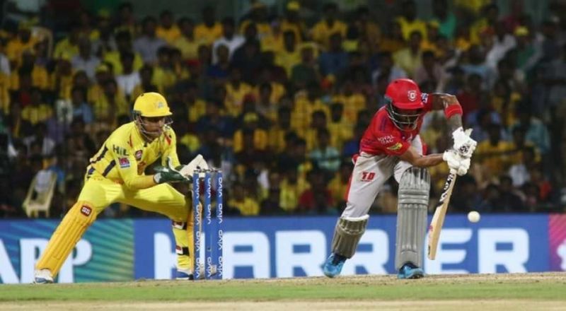MS Dhoni of CSK is the most number of dismissals by a wicket-keeper against KXIP