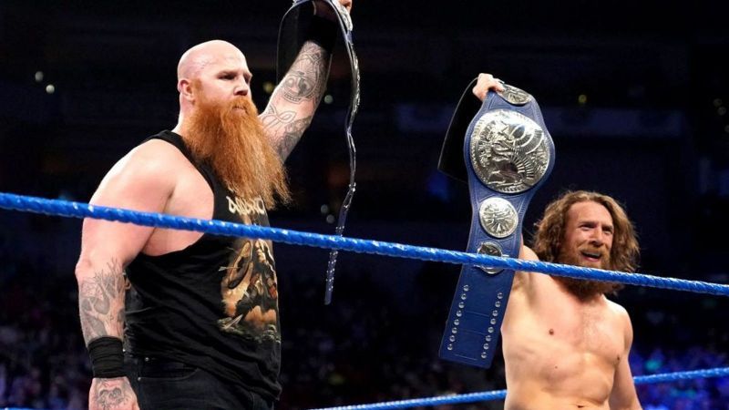 Bryan and Rowan won the SmackDown Tag titles this week.