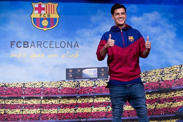 New Barcelona Signing Philippe Coutinho Unveiled