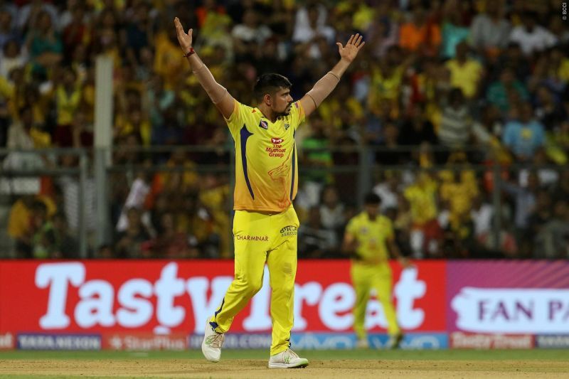 Karn Sharma - The lucky charm of IPL now with CSK (Image courtesy: IPLT20/BCCI)