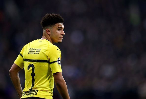 Jadon Sancho has starred for Borussia Dortmund this season - and should stay there for the foreseeable future