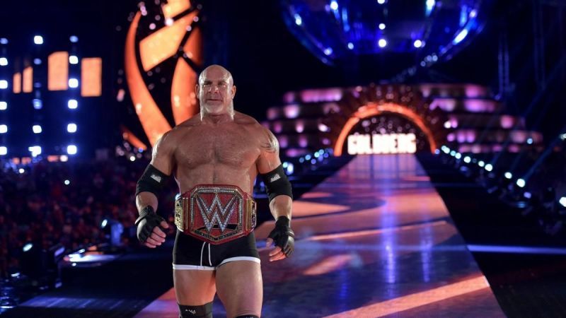 Goldberg last wrestled at WrestleMania 33