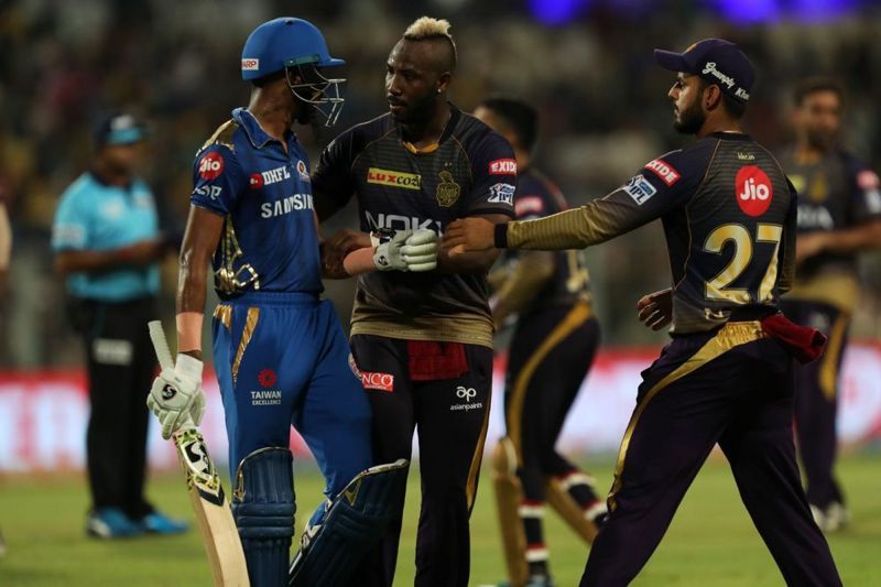 Andre Russell and Hardik Pandya will come face-to-face once again (Picture courtesy: iplt20.com)