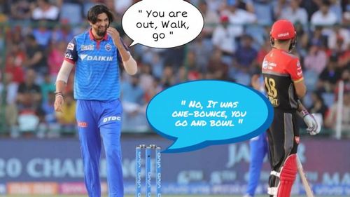 Ishant Sharma and Virat Kohli - Image Courtesy (BCCI/IPLT20.com)