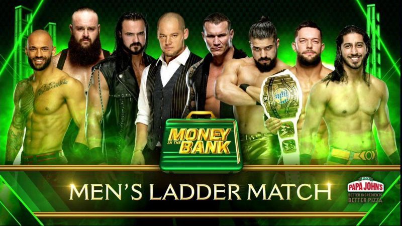 The Final lineup for Men&#039;s Money in the Bank Ladder match