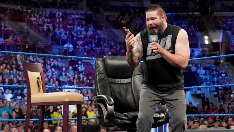 Kevin Owens mocked the injured Xavier Woods on The Kevin Owens Show