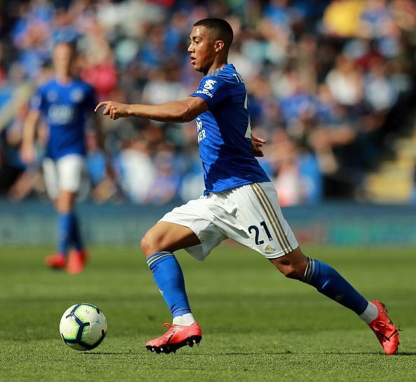 Tielemans in action in the Premier League