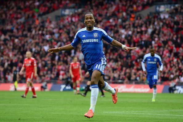 Drogba inspired a lesser Chelsea side to a historic Champions League in 2012