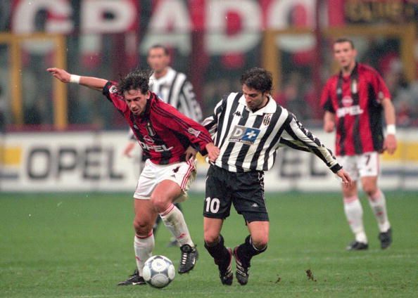 Demetrio Albertini and Alessandro Del Piero