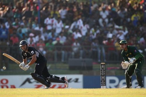 Ross Taylorâs explosive strokeplay left the Pakistanis shell-shocked.