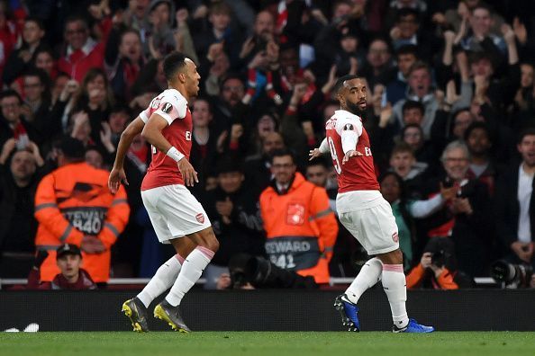 Can Aubameyang and Lacazette fire Arsenal to a victory?