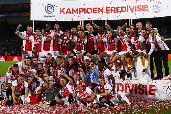 Ajax are the current Eredivisie champions