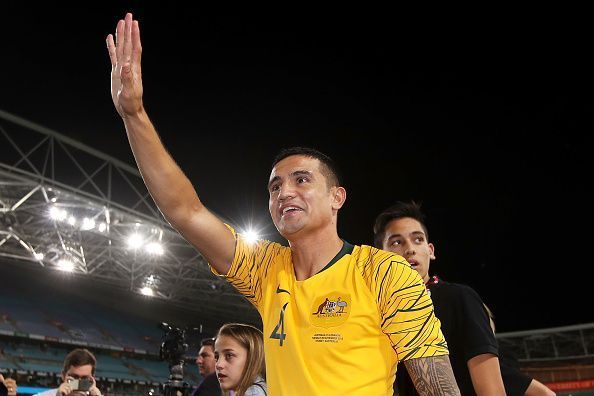 Tim Cahill is arguably the best Australian player of all time