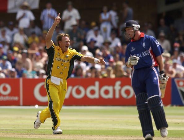Andy Bichel registered his best ODI bowling figures in the 2003 WC against England