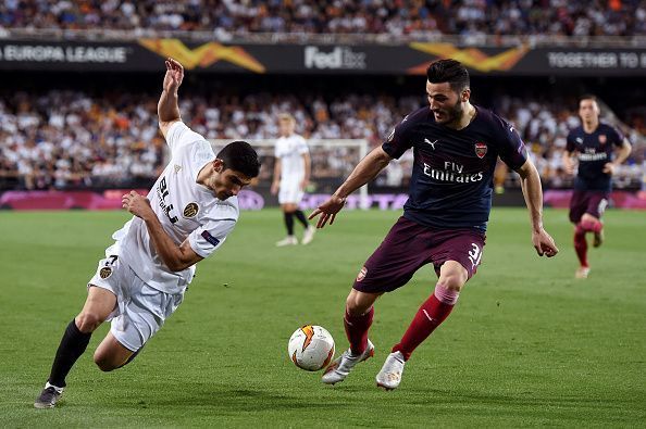 Guedes enjoyed a lively start against a nervy Arsenal backline but just like last week, faded again