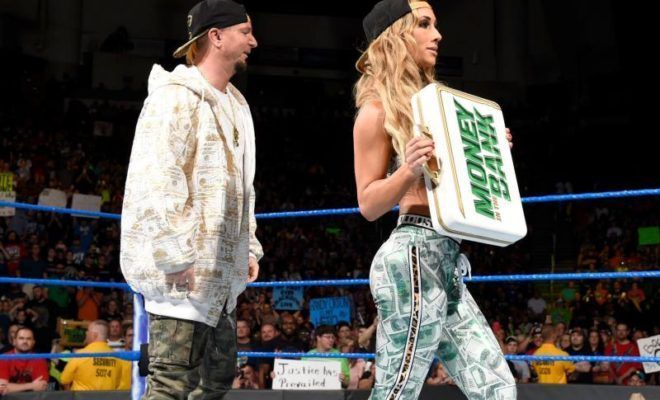 James Ellsworth and Carmella