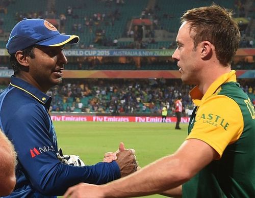 Sangakkara and AB de Villiers