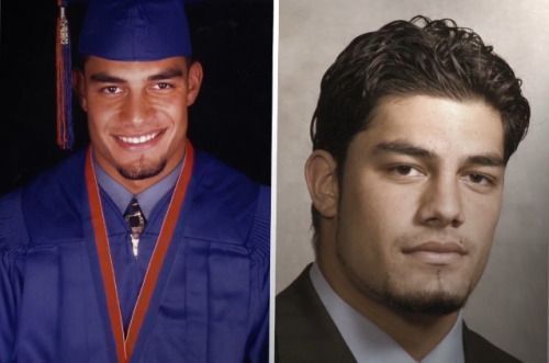 Roman Reigns as a graduate