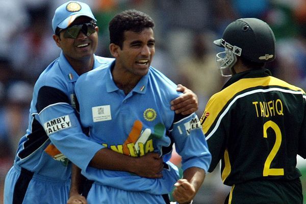 Zaheer Khan pumped up after dismissing Taufiq Umar