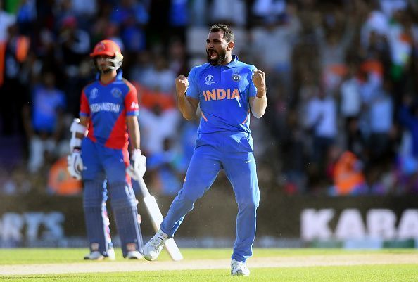 Mohammad Shami was in fine touch against Afghanistan