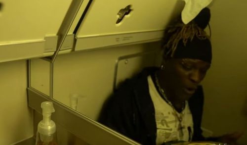 R-Truth hid in a plane's lavatory after winning the 24/7 title